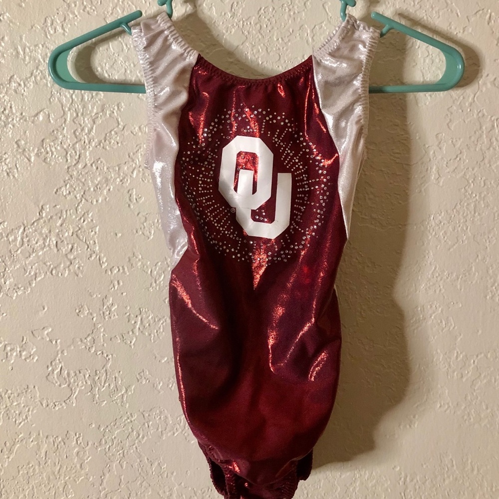 Foxy’s Oklahoma University Cutout Leotard